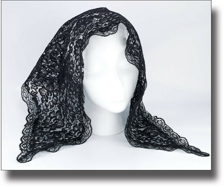Black Lace Mantilla