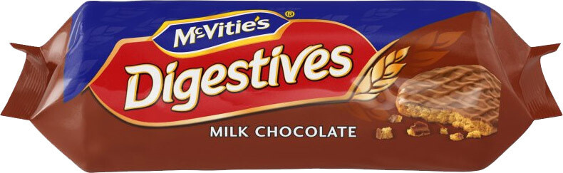 McVitie&#39;s Digestives Milk Chocolate 266g