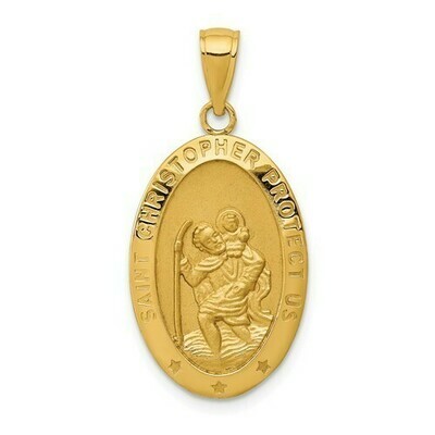 14kt Gold Patron Saint Medals