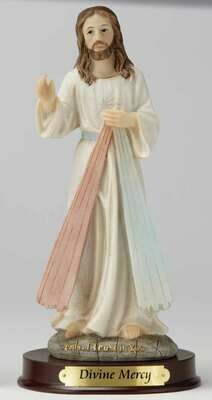 12" Divine Mercy Statue