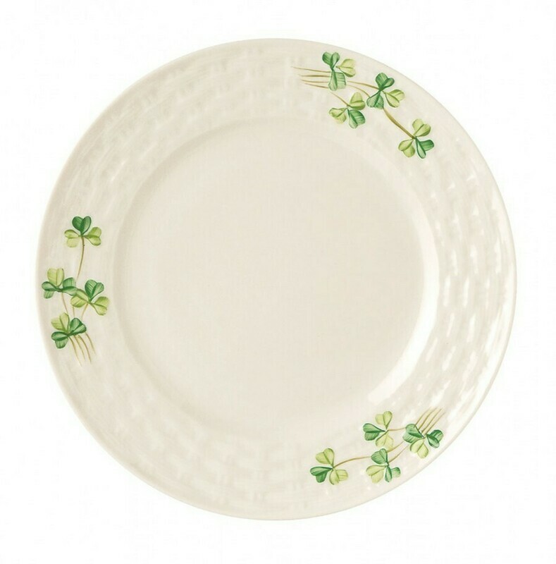 Belleek Shamrock Side Plate