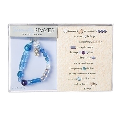 Adult Serenity Prayer Bracelet Disc.