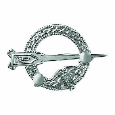 Sterling Silver Traditional Tara Brooch- Medium