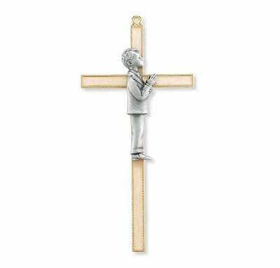 7" Communion Boy Cross