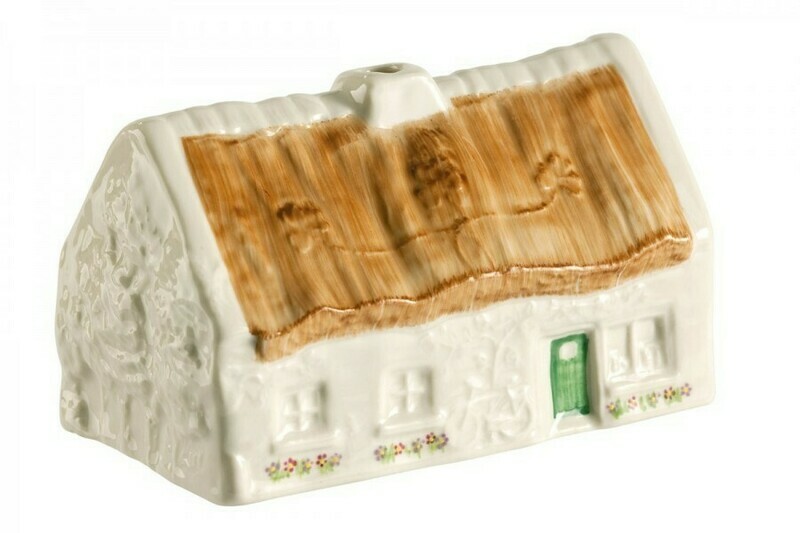 Belleek Quiet Man Cottage Disc.