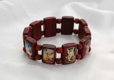 Brazilian Wood Bracelet- Angels