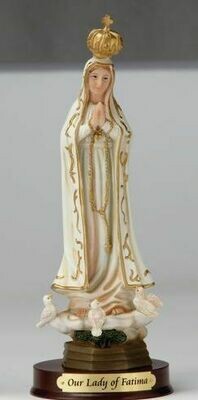8" Our Lady of Fatima Statue