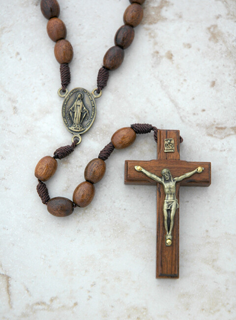 Brazilian Wood Rosary