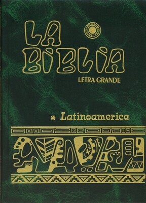 La Biblia Latinoamerica- Letra Grande, Verde