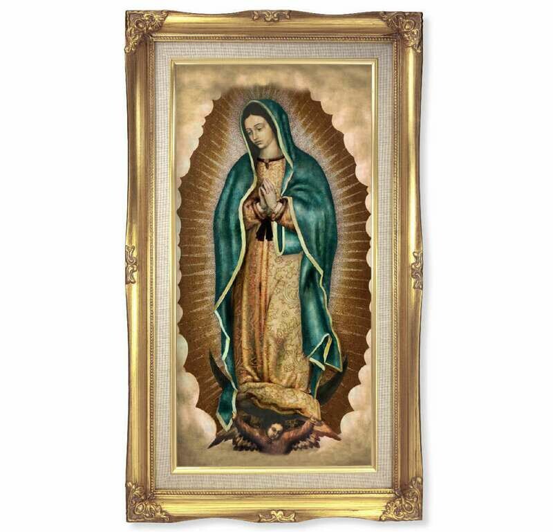 Our Lady of Guadalupe 11 1/4&quot; x 18 1/2&quot;
