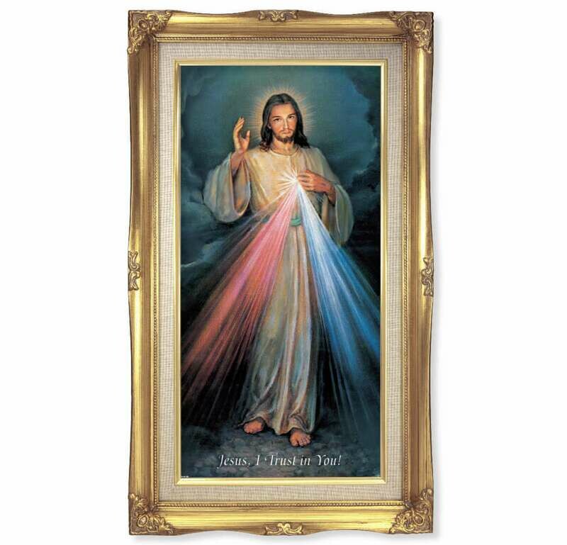 Divine Mercy 11 1/4&quot; x 18 1/2&quot;
