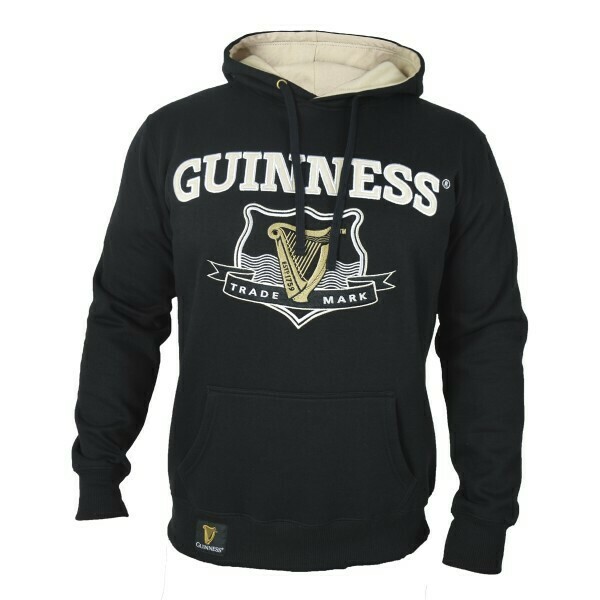 Guinness® Signature Black Hooded Sweatshirt