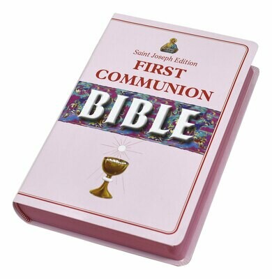 First Communion Bible (St. Joseph NCB Edition)- Girl