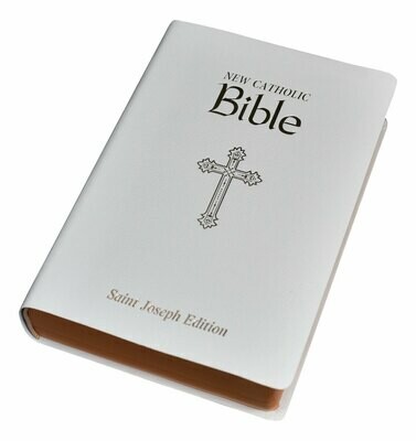 St. Joseph New Catholic Bible (Personal Size)- White