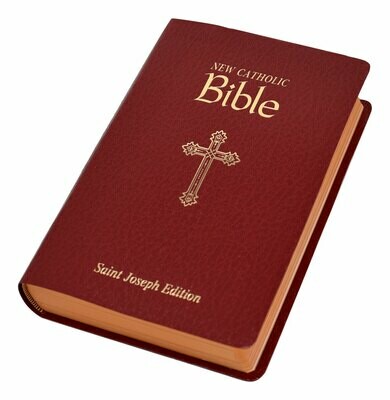 St. Joseph New Catholic Bible (Personal Size)- Burgundy