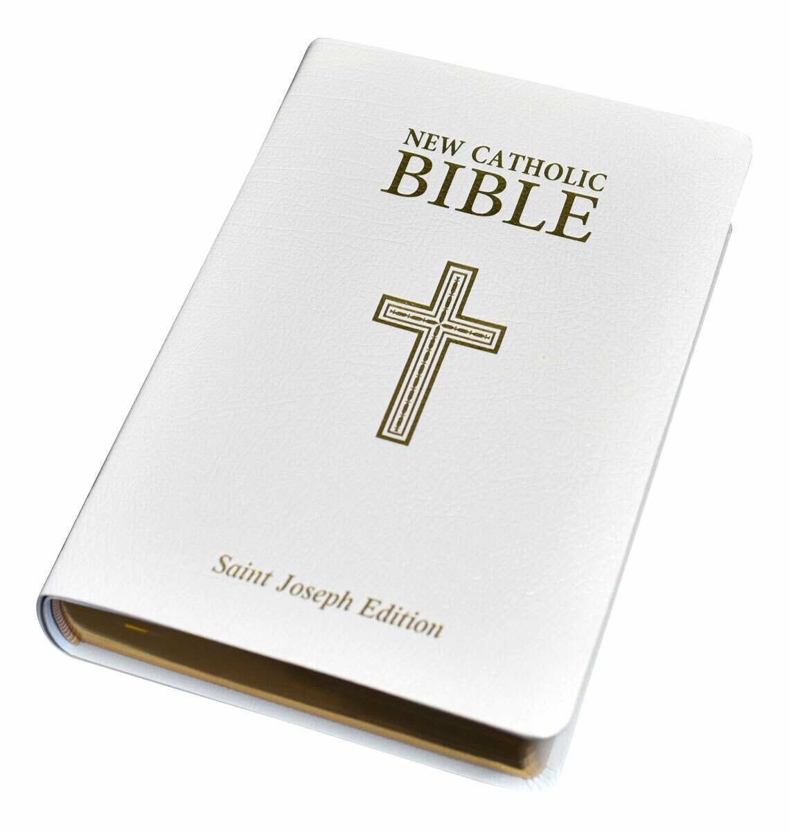 St. Joseph New Catholic Bible (Personal Size)- White, Bonded Leather
