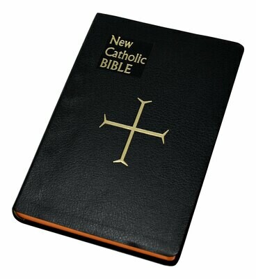St. Joseph New Catholic Bible (Large Type)- Black, Imitation Leather