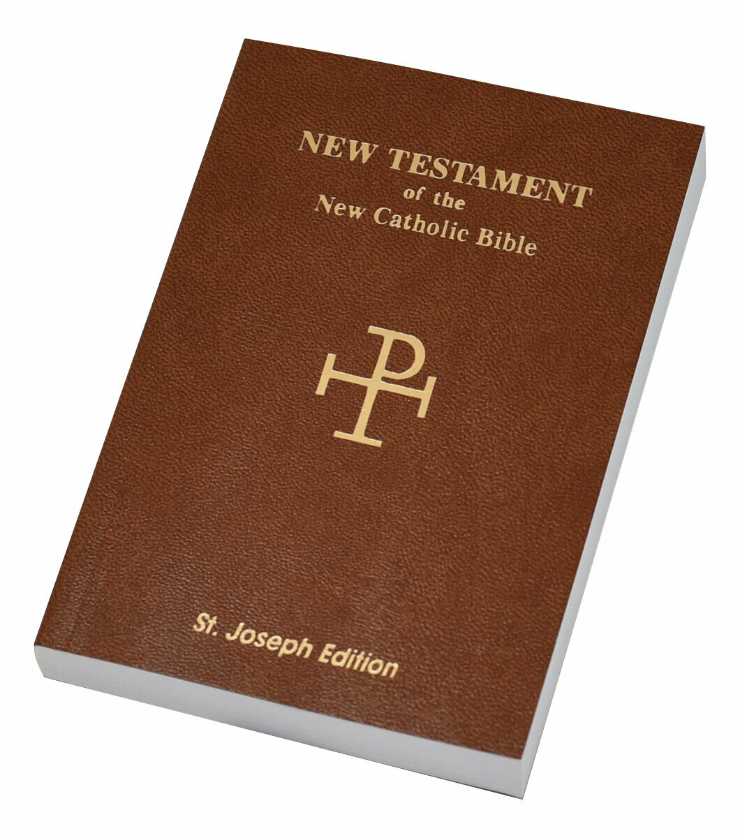 St. Joseph NCB New Testament (Vest Pocket Edition)- Brown Flexible Cover