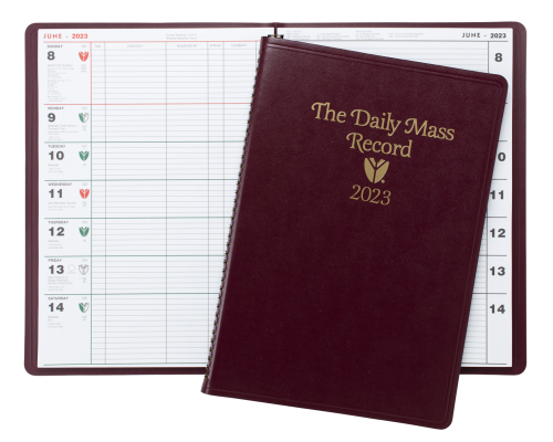 2023 Daily Mass Record Book