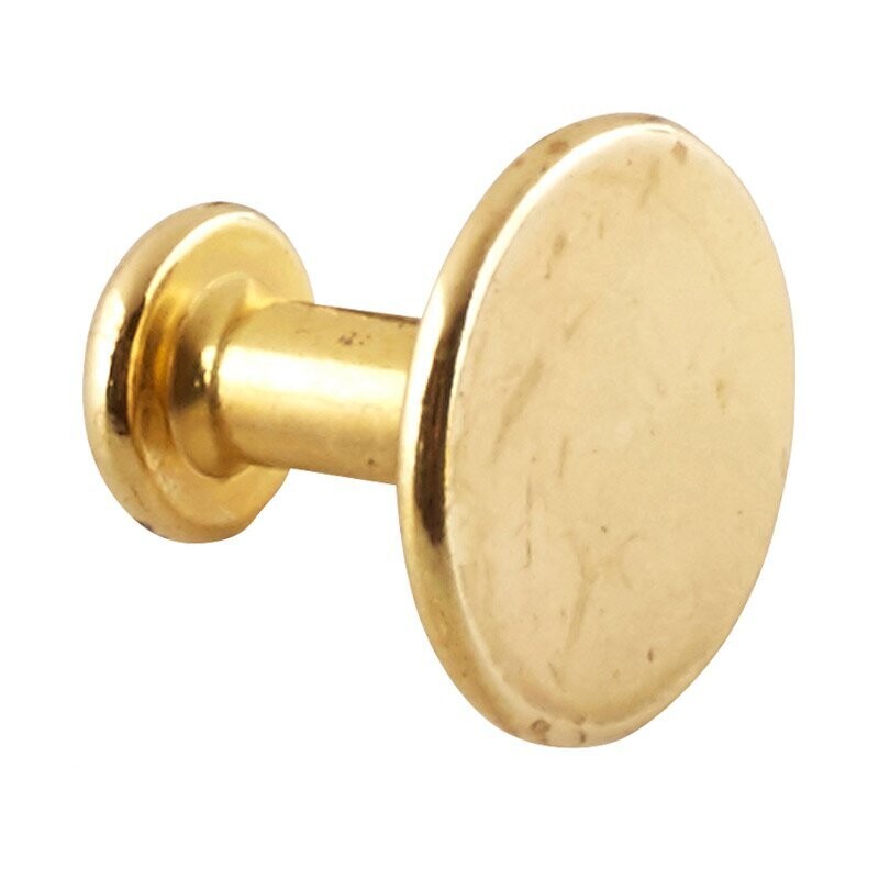 One Collar Button- Size Long (1/2" H)