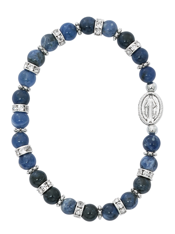 Adult Blue Lapis Miraculous Bracelet
