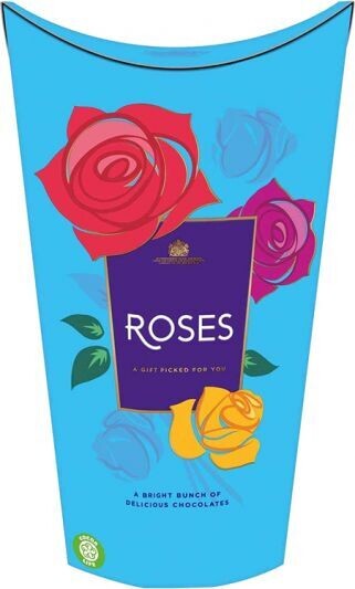 Cadbury Roses Large Carton 290g Cadbury Roses Large Carton 290g