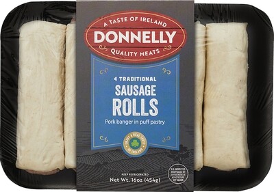 Irish Style Sausage Rolls 4's