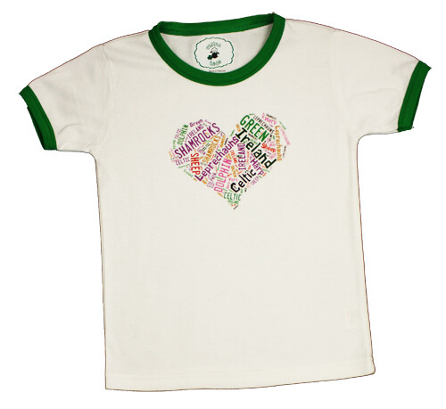 Kids Ireland Heart T-Shirt