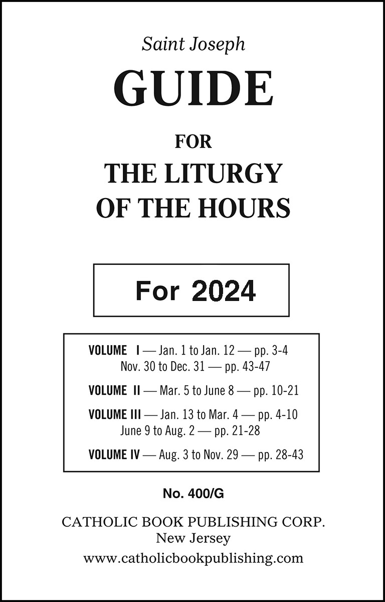 2024 Guide for Liturgy of the Hours
