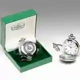 Mullingar Pewter Pocket Watch Trinity Knot Design