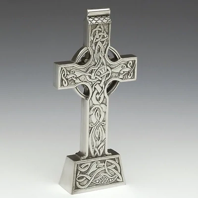 Mullingar Pewter Standing Celtic Cross