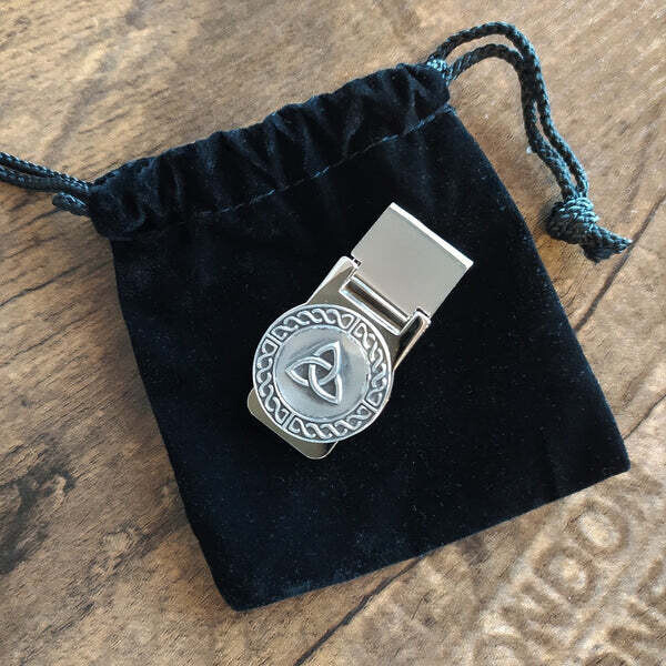 Mullingar Pewter Trinity Knot Money Clip