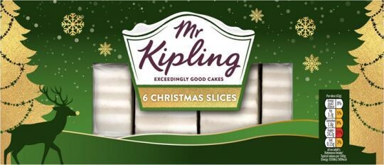 Mr Kipling Christmas Slices Mr Kipling Christmas Slices