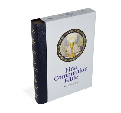 NCB First Communion Bible- Blue