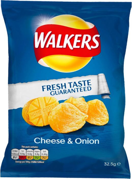 Walkers Cheese &amp; Onion