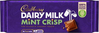 Cadbury Dairy Milk Mint Crisp