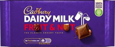 Dairy Milk Fruit &amp; Nut (Large UK)