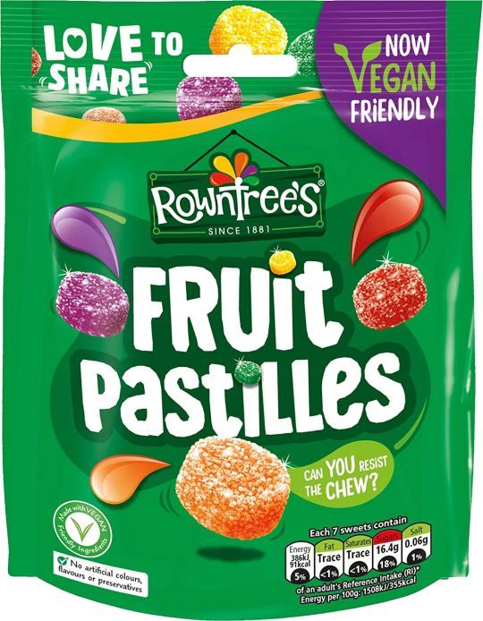 Nestle Fruit Pastilles Bag