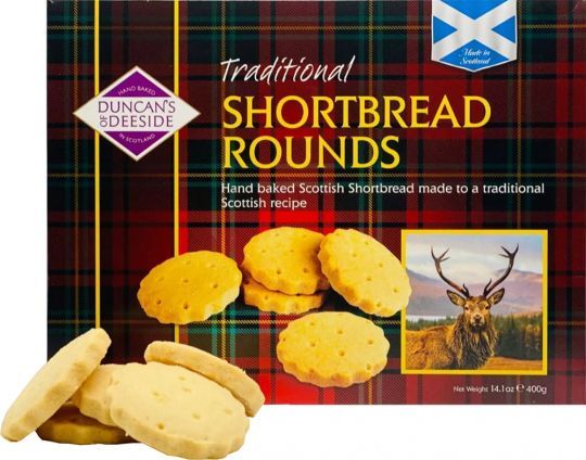 Duncans Highland Shortbread Rounds Box