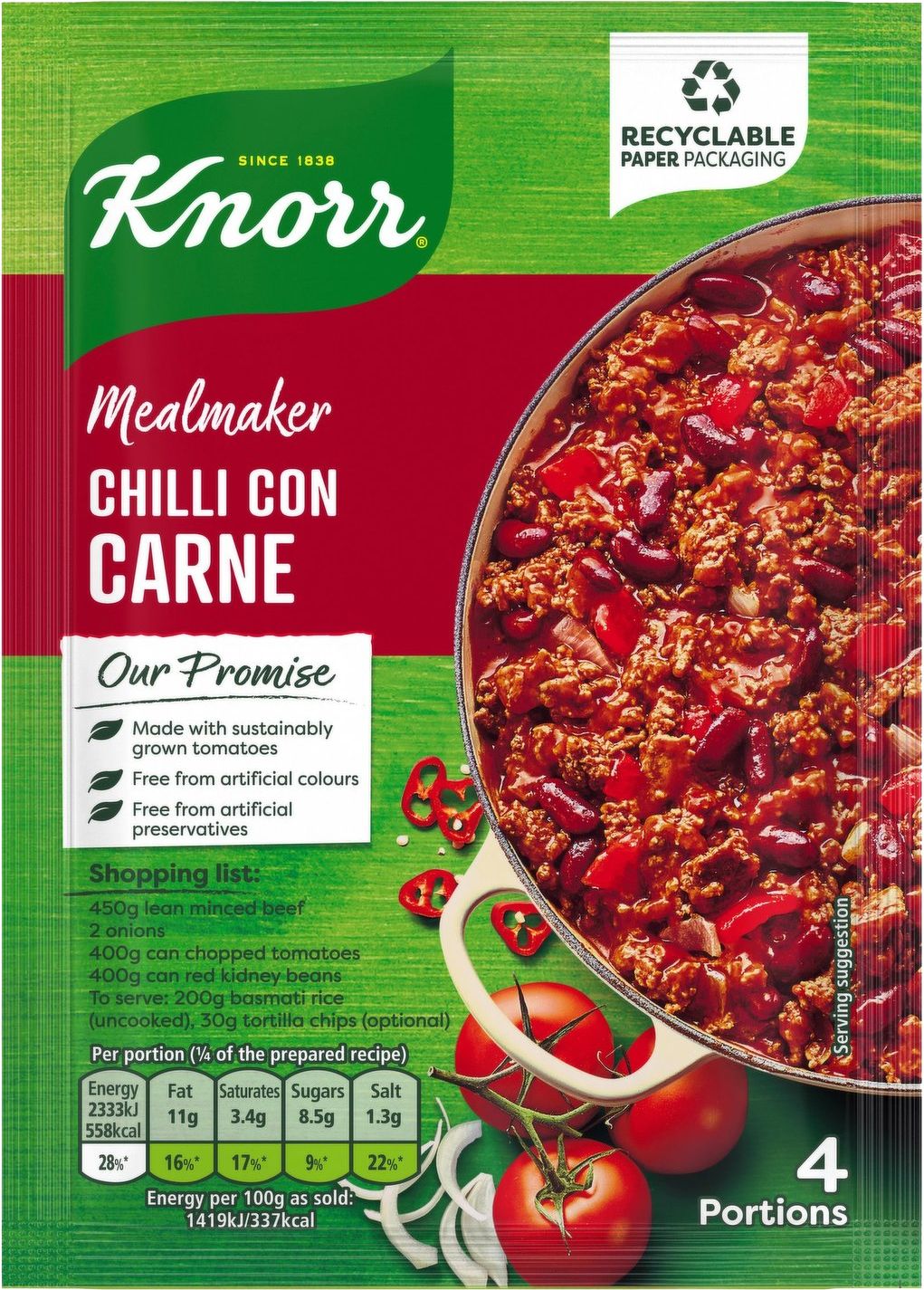 Knorr Mealmaker Chilli
