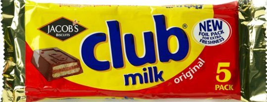 Jacobs Club Milk 5 Pack