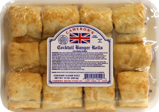 Cameron&#39;s Cocktail Sausage Rolls 12pk