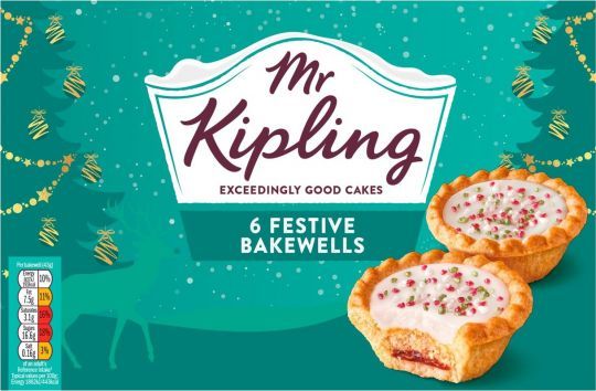 Mr Kipling Festive Bakewell