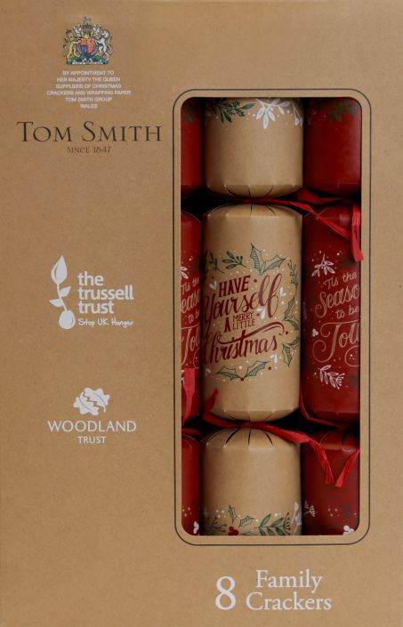Tom Smith Kraft Foliage Family Crackers