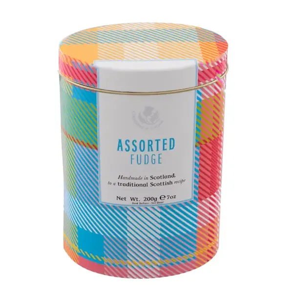 Fudge Tartan Tin