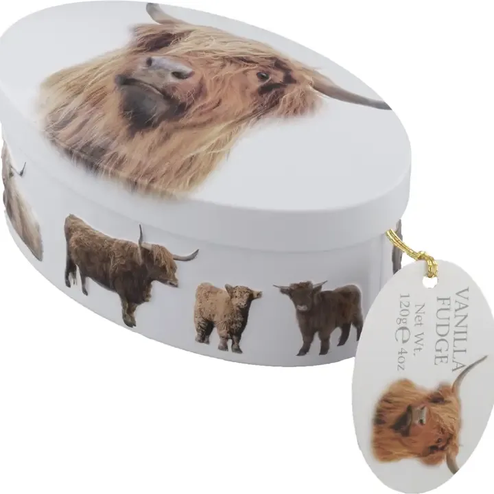 Highland Cow Tin