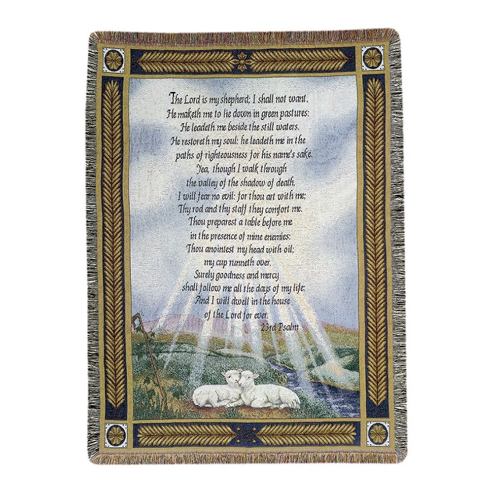 23rd Psalm Blanket