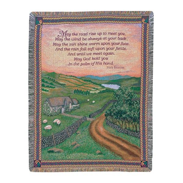 Blessing of Ireland Blanket