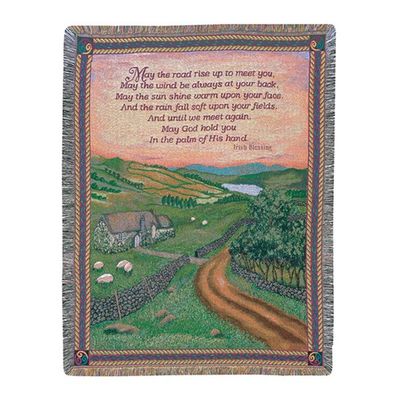 Blessing of Ireland Blanket