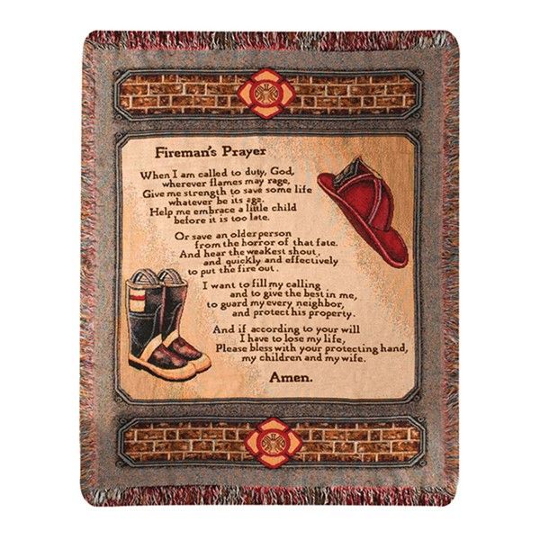 Fireman&#39;s Prayer Blanket